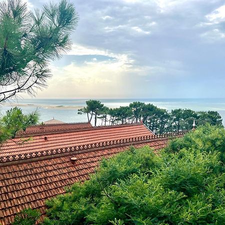 Le Cocon Des Dunes - Vue Mer, Plage&Corniche A Pied Le Moulleau Luaran gambar