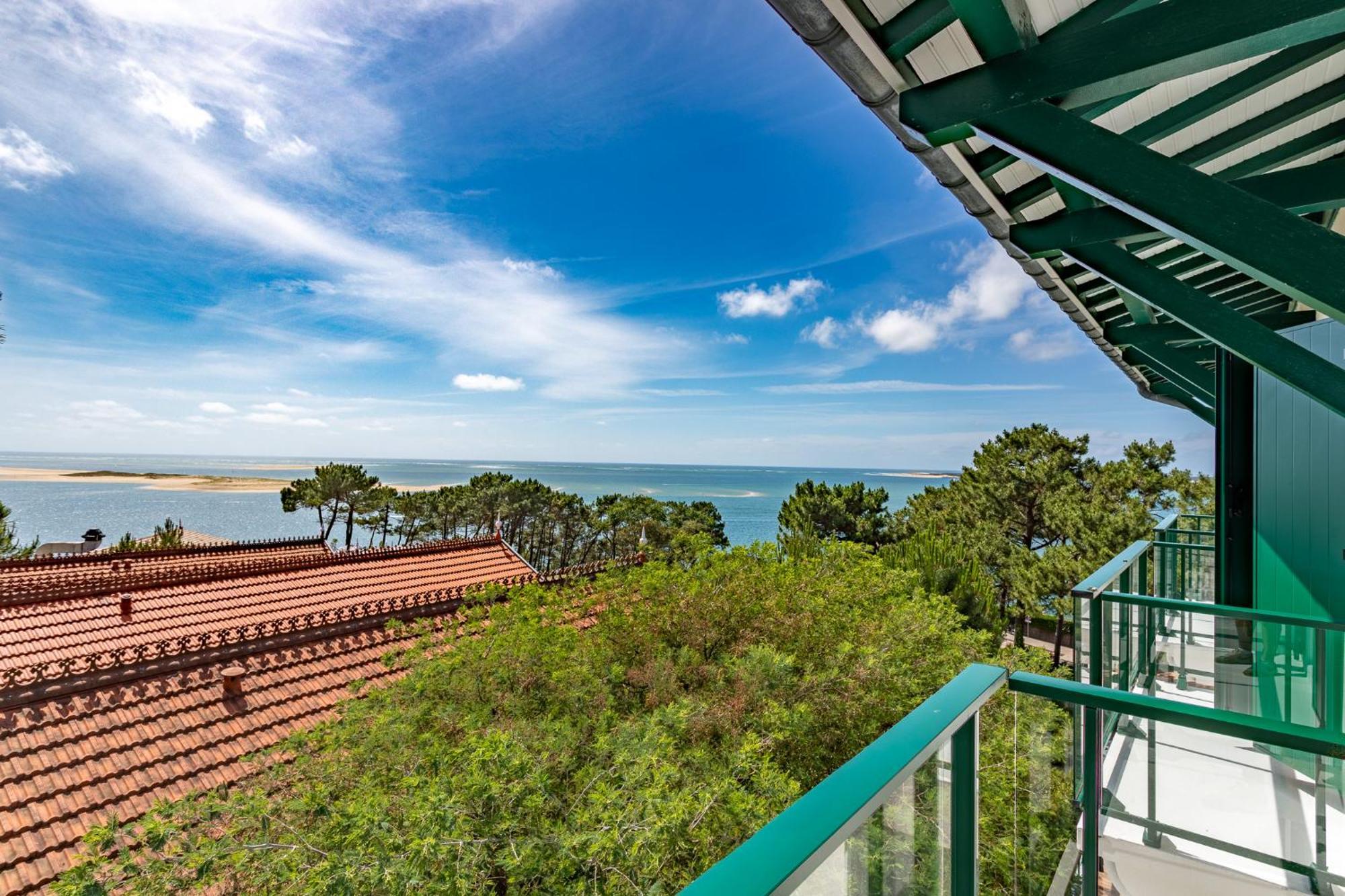 Le Cocon Des Dunes - Vue Mer, Plage&Corniche A Pied Le Moulleau Luaran gambar