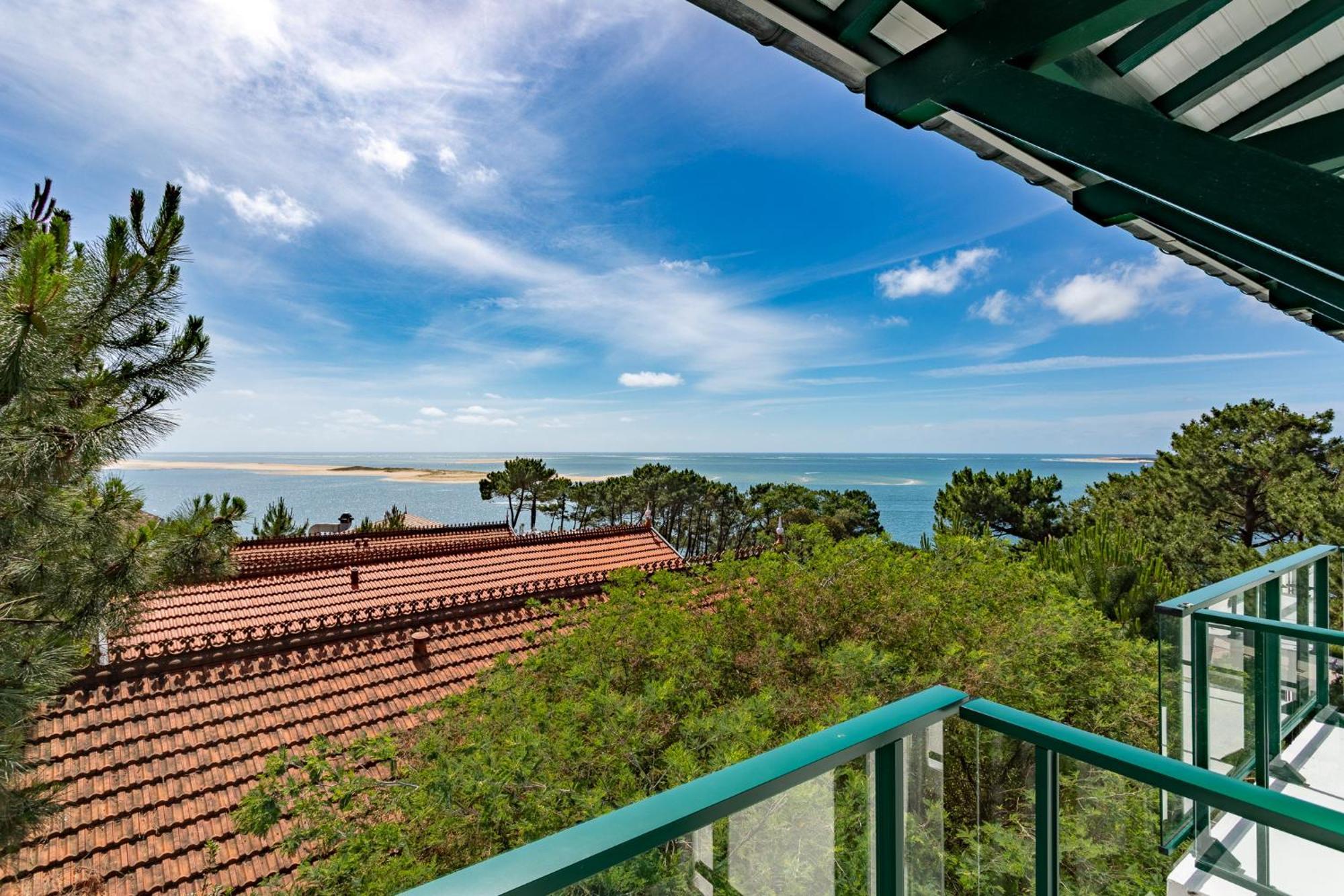 Le Cocon Des Dunes - Vue Mer, Plage&Corniche A Pied Le Moulleau Luaran gambar