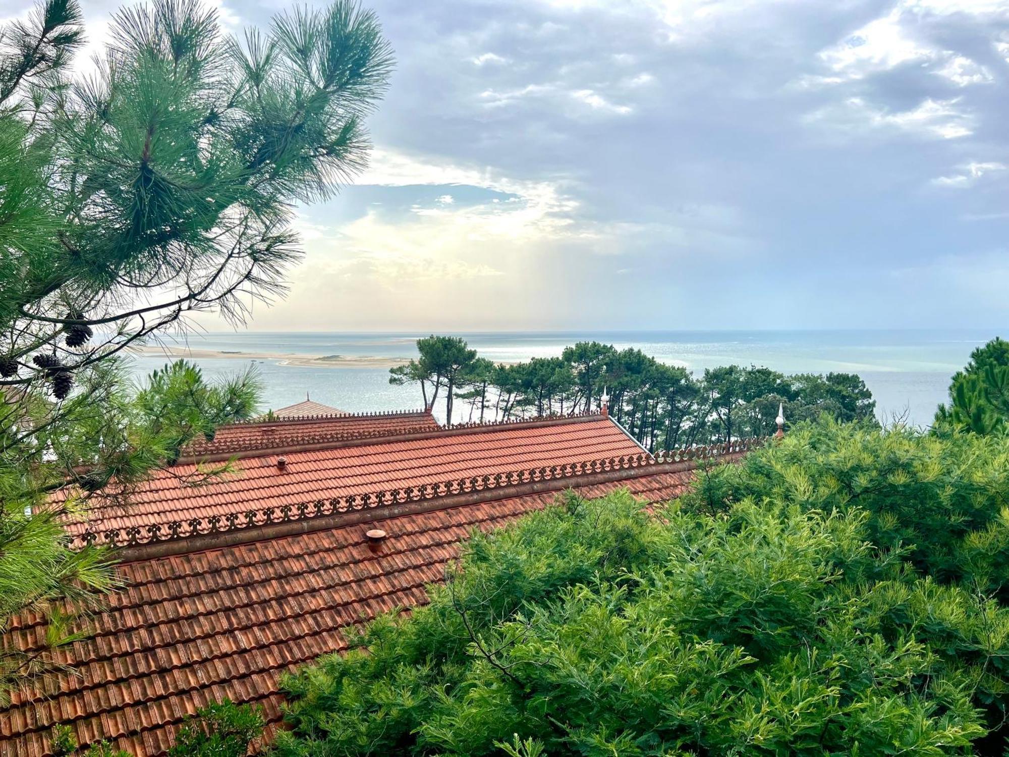 Le Cocon Des Dunes - Vue Mer, Plage&Corniche A Pied Le Moulleau Luaran gambar