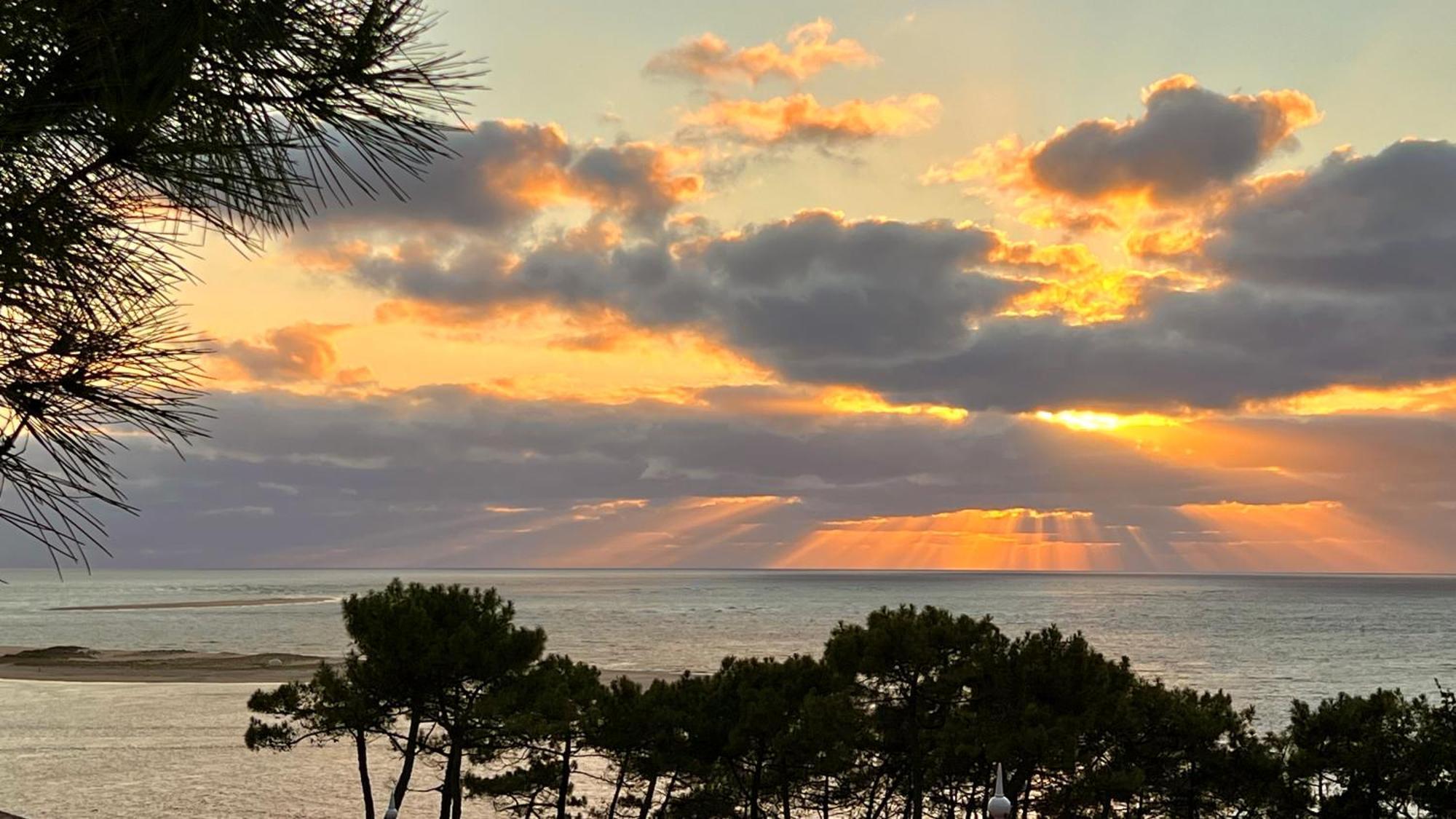 Le Cocon Des Dunes - Vue Mer, Plage&Corniche A Pied Le Moulleau Luaran gambar